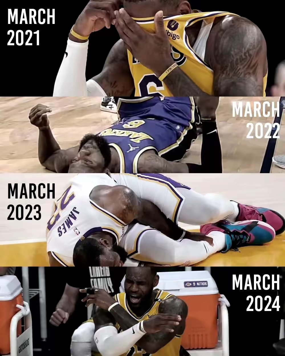 灰熊不敌湖人,詹皇狂砍42分 灰熊不敌湖人,詹皇狂砍42分